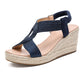 📢📢40% OFF !! ⏰Women's Casual Bohemian Woven Wedge Sandals