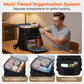 ⏰Limited-time Offer🍱🧊Extra-Large Insulated Lunch Bag – Keeps Food Hot or Cold for Hours, Waterproof & Multi-Compartment✨
