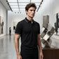 Men's Classic Short-Sleeve Collared Shirt