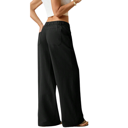 🍃Trending Now!✨ Women's High-Waist Wide-Leg Trousers