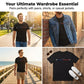 👕 LIMITED-TIME 50% OFF! 🎨 Minimalist Graphic Tee for Men (Paris Design) – Premium Fabric, Slim Fit, Versatile Style ✨