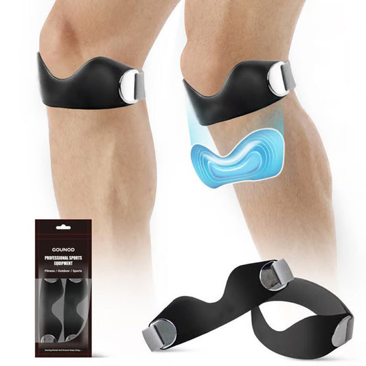 🦵 50% OFF NOW! ✨ Silicone Patella Knee Strap for Pain Relief – Shock Absorption & Ergonomic – Adjustable & Anti-Slip 🏃‍♂️