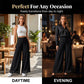 🌟New arrivals on sale-Women's Flowy Chiffon Wide-Leg Pants