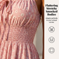 👗 LIMITED-TIME 50% OFF! ✨ Tie-Front Smocked Dress – Spaghetti Straps, Smocked Waist, A-Line Ruffle Hem 🌸