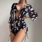 Women's Sexy Printed 3-Piece Set
