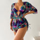 Women's Sexy Printed 3-Piece Set