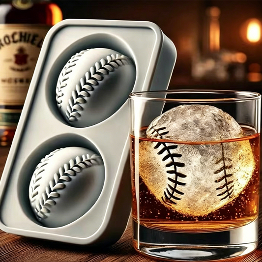 💐50% OFF ! Baseball Ice Ball Mold – Easy Release & Flexible Silicone ⚾🍹【Exceptional Price】