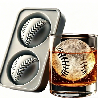 💐50% OFF ! Baseball Ice Ball Mold – Easy Release & Flexible Silicone ⚾🍹【Exceptional Price】