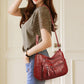 👜 50% OFF NOW! ✨ Women's Multi-Pocket Shoulder Bag – PU Leather & Large Capacity – Stylish & Adjustable 🌸