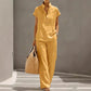 Women's Casual Solid Color Two-Piece Set
