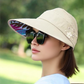 🌞Summer Hot Sale $19.99！💇‍♀️Foldable Wide Brim Sun Hat with Ponytail Hole