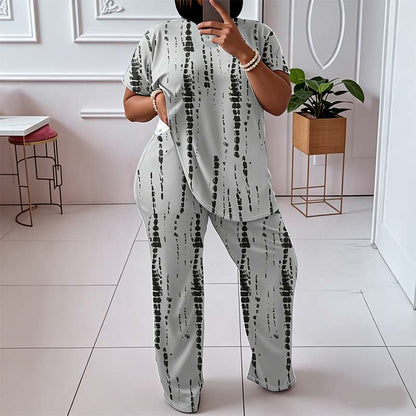 Women's Tie-Dye Two-Piece Lounge Set