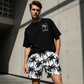 📢📢40% OFF !! ⏰Men's Print T-Shirt & Shorts 2-Piece Set