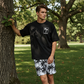 📢📢40% OFF !! ⏰Men's Print T-Shirt & Shorts 2-Piece Set