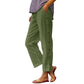 ⏰🔥LIMITED TIME 50% OFF! 👖 Casual Solid-Color Loose-Fit Cropped Pants with Side Buttons – Comfy, Breathable & Effortlessly Chic ✨💃