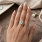 📢📢40% OFF !! ⏰Ice-Flower Cut High-Carbon Diamond Ring