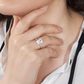 📢📢40% OFF !! ⏰Ice-Flower Cut High-Carbon Diamond Ring