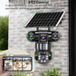 ⏳Time-Limited Special🏠📷 Smart Solar Security Camera – 360° pan/tilt, solar+battery, motion-triggered alarm