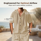 👕 LIMITED-TIME 50% OFF! 💥 Men's Cotton Linen Hooded Shirt & Pants Set – Breathable, Relaxed Fit, Vacation Ready ✨
