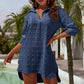 ⏳Time-Limited Special⏰Women's Casual Oversized Jacquard Chiffon Shirt