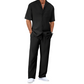 Men's Casual Short Sleeve Shirt and Pants Set
