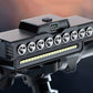 🚴50% OFF!✨Bicycle Headlight – 8 LED, Built‑in Horn, USB Rechargeable, Wired Remote Control 🔦