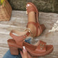 👠Summer Hot Sale✨Women's Chunky Heel Sandals