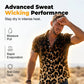 Men's Short Sleeve Leopard Print Button Down Shirt
