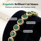 Elegant Rhinestone Halo Bracelet