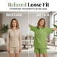 Women's 2-Piece Set – Relaxed Fit, Polo Collar, Summer