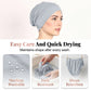 👒 BUY 1 GET 1 FREE! ✨ Soft Stretch Turban Cap – Milk Silk, Anti-Slip, Multi-Use ✨