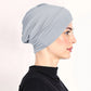 👒 BUY 1 GET 1 FREE! ✨ Soft Stretch Turban Cap – Milk Silk, Anti-Slip, Multi-Use ✨