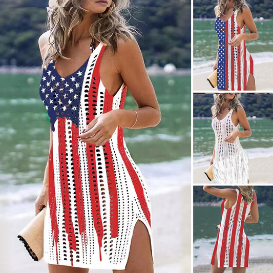 🏖️ LIMITED-TIME 50% OFF! ✨ Women's Swimsuit Cover Up – Hollow Out, Star, Lightweight ✨