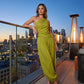 📢📢40% OFF !! ⏰Women's One-Shoulder Top and Wide-Leg Pants Set