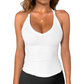 📢📢40% OFF !! ⏰Women's Ribbed V-Neck Tank Top