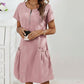 👗 LIMITED-TIME 50% OFF! 🌸 Women's Half-Zip Button Pocket Dress – Modern Detail, Flattering Fit, All-Day Comfort ✨
