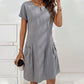 👗 LIMITED-TIME 50% OFF! 🌸 Women's Half-Zip Button Pocket Dress – Modern Detail, Flattering Fit, All-Day Comfort ✨