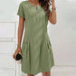 👗 LIMITED-TIME 50% OFF! 🌸 Women's Half-Zip Button Pocket Dress – Modern Detail, Flattering Fit, All-Day Comfort ✨