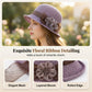 Foldable High-Top Summer Hat for Women