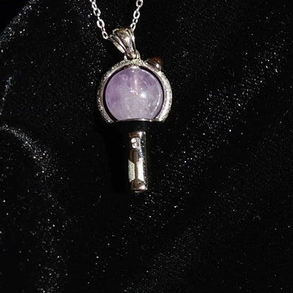 💐50% OFF ! Stylish Purple Stick Necklace – Minimalist & Everyday Wear ✨💜【Limited Offer】