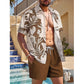🔥 Pro-Favorite Men's Hawaiian Shirt & Shorts 2-Piece Set – Polyester – Breathable 🌴