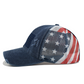 Distressed American Flag Mesh Baseball Cap