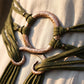 Adjustable Tassel Waist Belt with Metal Ring