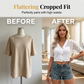🌞 LIMITED-TIME 50% OFF! ✨ V-Neck Button Down Crop Top Sweater – Breathable Crochet, Hollow-Out Knit, Versatile Styling 🌸