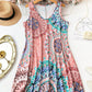 🌸Summer Hot Sale✨Casual Sleeveless A-Line Printed Summer Dress