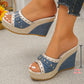 🌙👡 Stylish Wedge Sandals – Lightweight Soles, Cushioned and Comfortable – Pay on Delivery 🎁✨