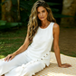 👕 LIMITED-TIME 50% OFF! ✨ Women's 2-Piece Set – Sleeveless Top, Wide-Leg Pants, 8 Colors 🌿