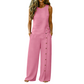 👕 LIMITED-TIME 50% OFF! ✨ Women's 2-Piece Set – Sleeveless Top, Wide-Leg Pants, 8 Colors 🌿