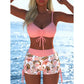 🩱 LIMITED-TIME 50% OFF! ✨ Women's Bikini Set – Drawstring Top, Boy Shorts, Multiple Styles 🏖️