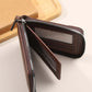 📢📢40% OFF !! ⏰ Men's PU Leather Zip-Around Bifold Wallet